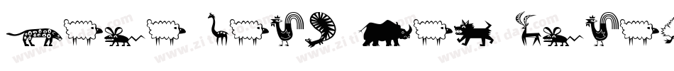 Mini Pics Lil Ancients字体转换